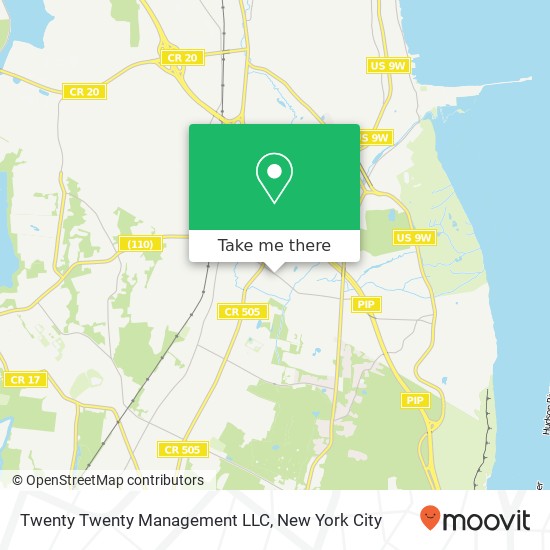 Mapa de Twenty Twenty Management LLC