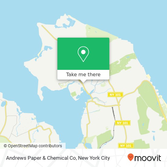 Mapa de Andrews Paper & Chemical Co