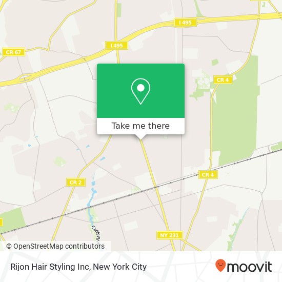 Rijon Hair Styling Inc map