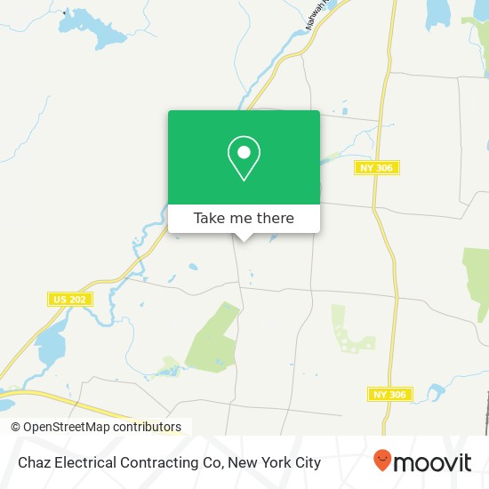 Chaz Electrical Contracting Co map