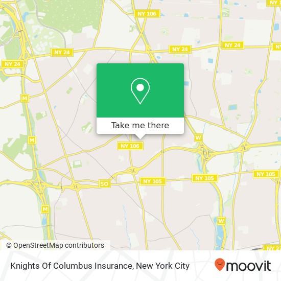 Mapa de Knights Of Columbus Insurance