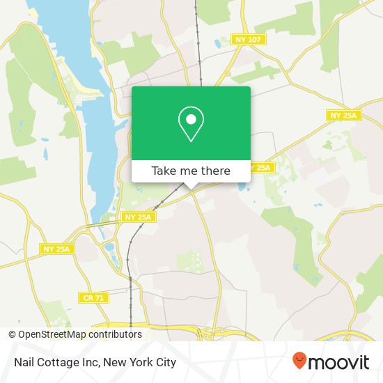 Mapa de Nail Cottage Inc