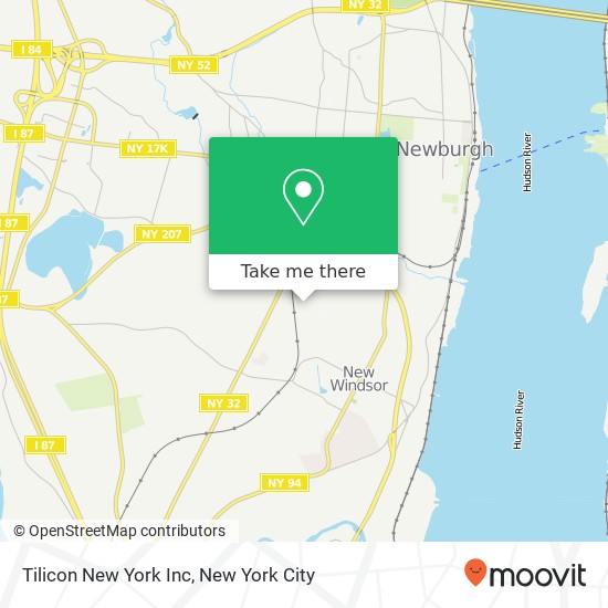 Mapa de Tilicon New York Inc