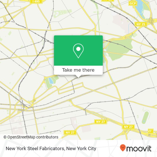 Mapa de New York Steel Fabricators