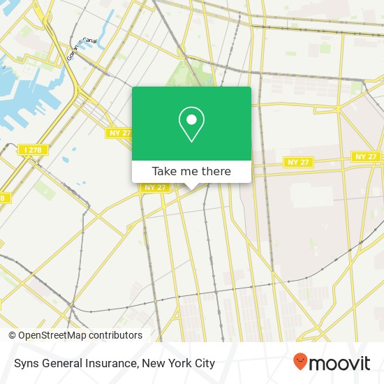 Syns General Insurance map