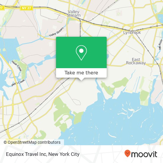 Equinox Travel Inc map