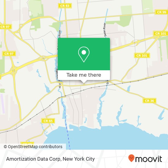 Amortization Data Corp map