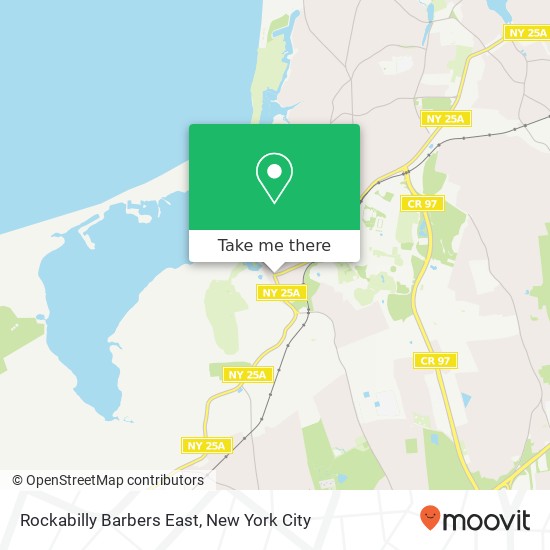 Mapa de Rockabilly Barbers East