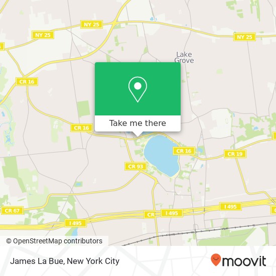 James La Bue map