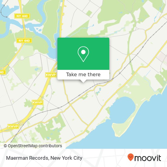 Maerman Records map