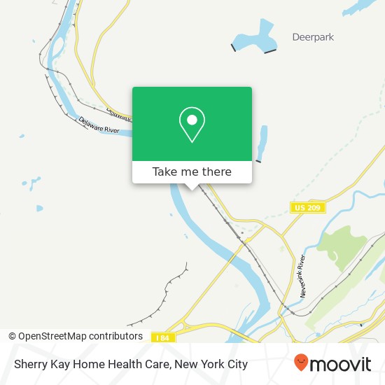 Mapa de Sherry Kay Home Health Care