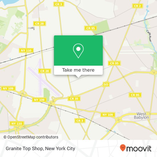 Granite Top Shop map