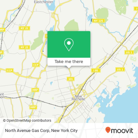 Mapa de North Avenue Gas Corp