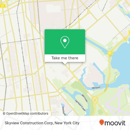 Mapa de Skyview Construction Corp