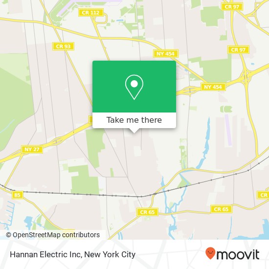 Mapa de Hannan Electric Inc