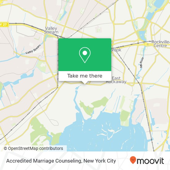 Accredited Marriage Counseling map
