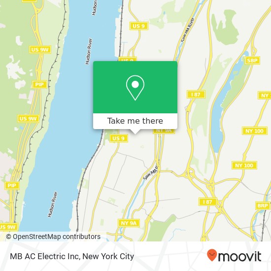 MB AC Electric Inc map