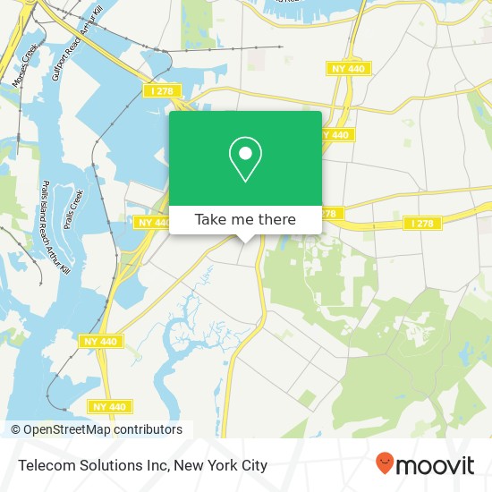 Telecom Solutions Inc map