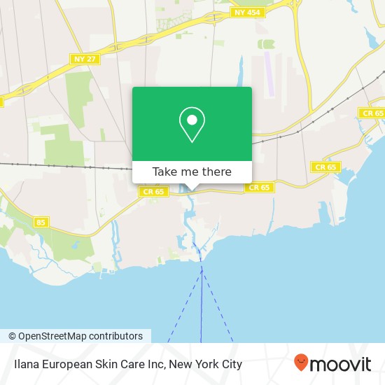 Ilana European Skin Care Inc map