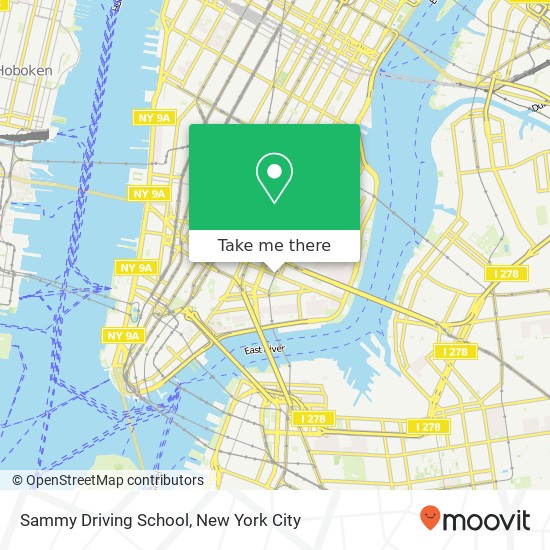 Sammy Driving School map