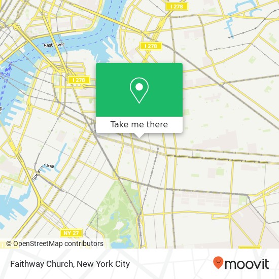 Mapa de Faithway Church
