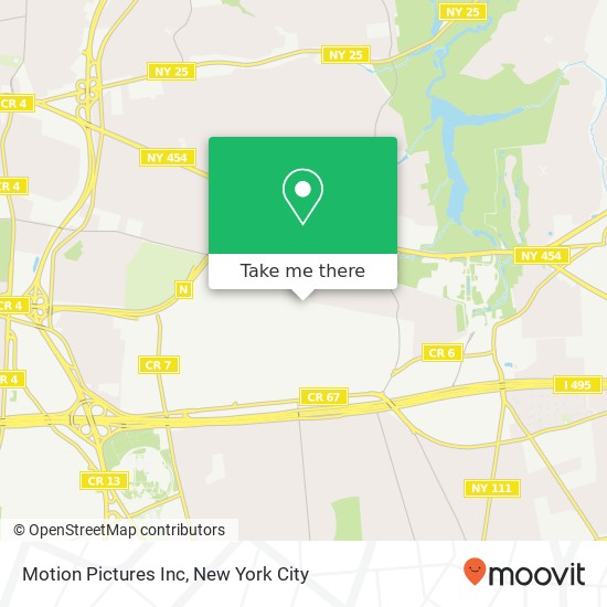 Motion Pictures Inc map