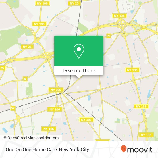 Mapa de One On One Home Care