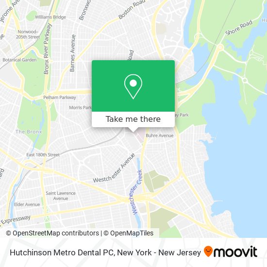 Hutchinson Metro Dental PC map