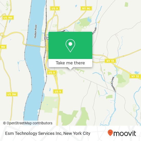 Esm Technology Services Inc map