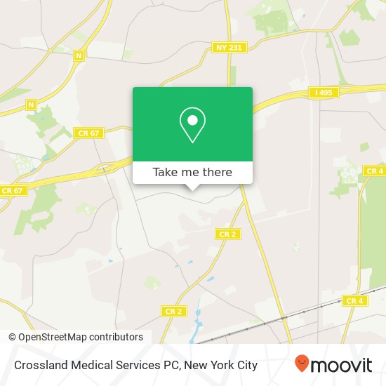 Crossland Medical Services PC map