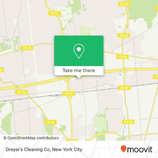 Mapa de Dreyer's Cleaning Co