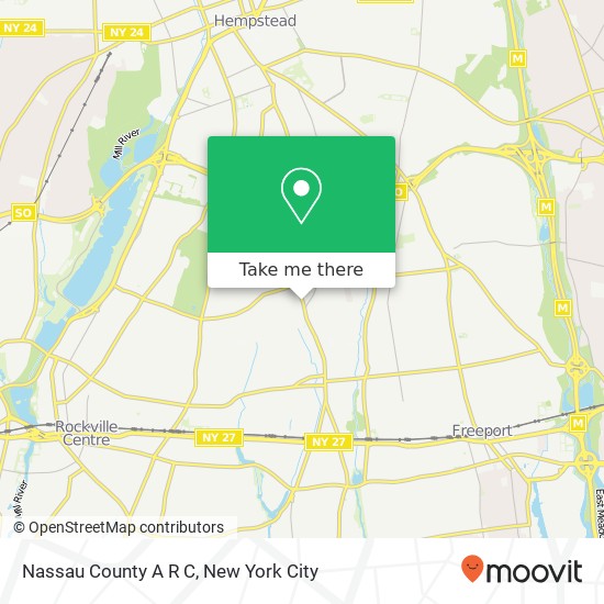 Mapa de Nassau County A R C