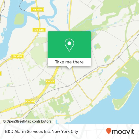 B&D Alarm Services Inc map