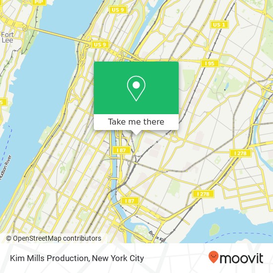 Kim Mills Production map