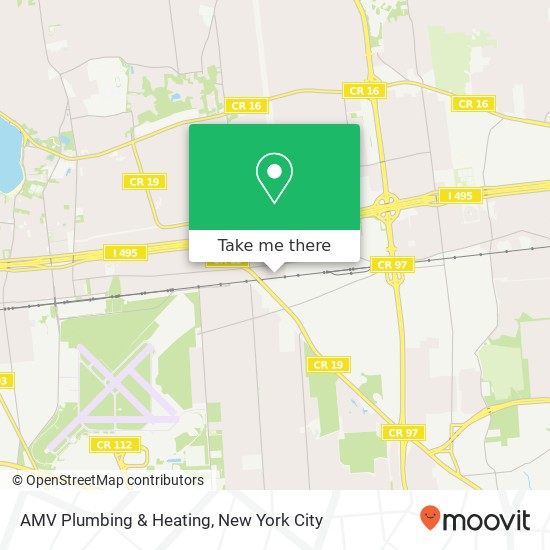 Mapa de AMV Plumbing & Heating