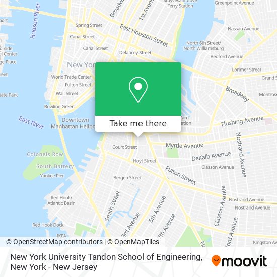 New York University Tandon School of Engineering map