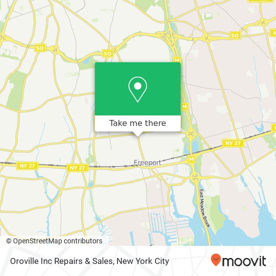 Oroville Inc Repairs & Sales map
