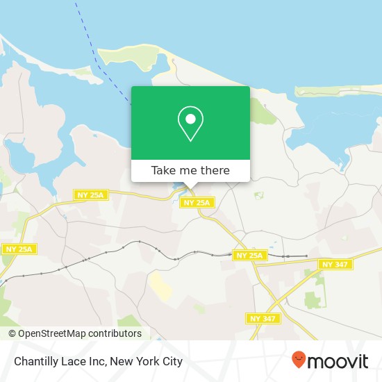 Chantilly Lace Inc map