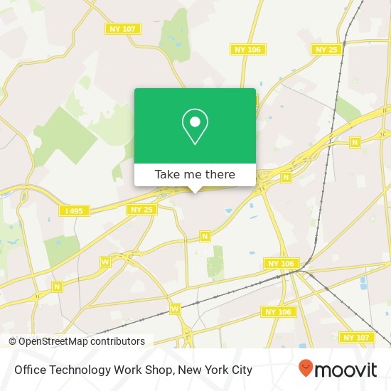 Office Technology Work Shop map