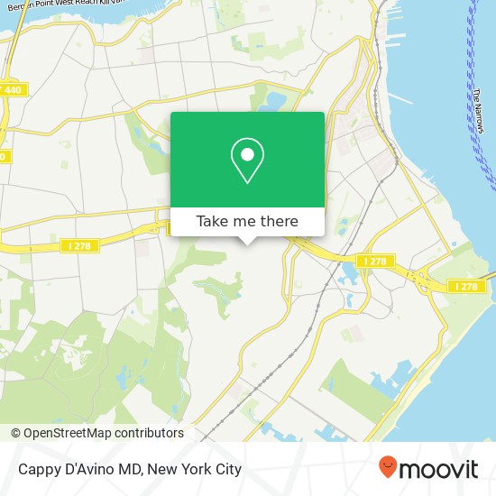Cappy D'Avino MD map
