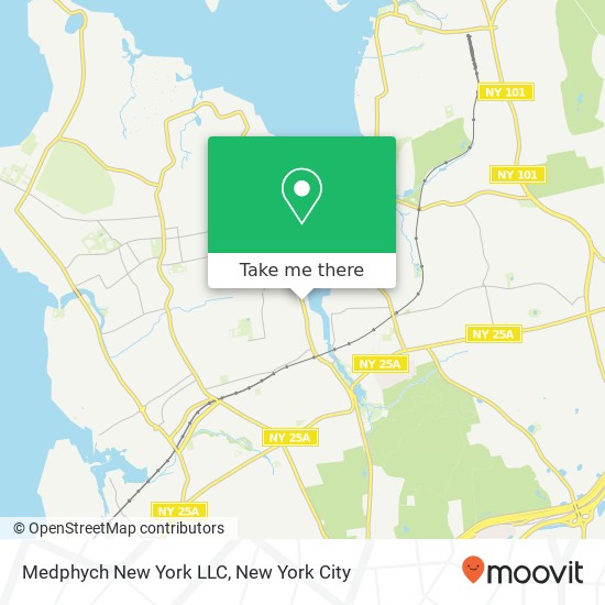 Mapa de Medphych New York LLC