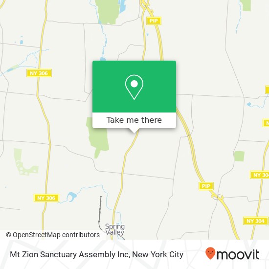 Mt Zion Sanctuary Assembly Inc map