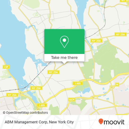 Mapa de ABM Management Corp