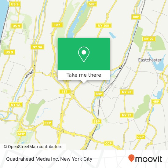 Mapa de Quadrahead Media Inc