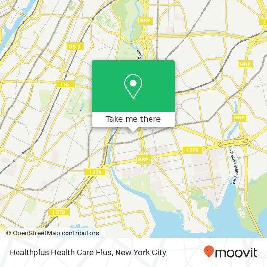 Healthplus Health Care Plus map