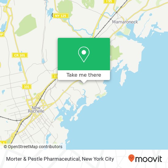 Morter & Pestle Pharmaceutical map