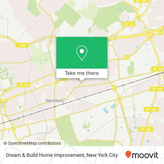 Dream & Build Home Improvement map