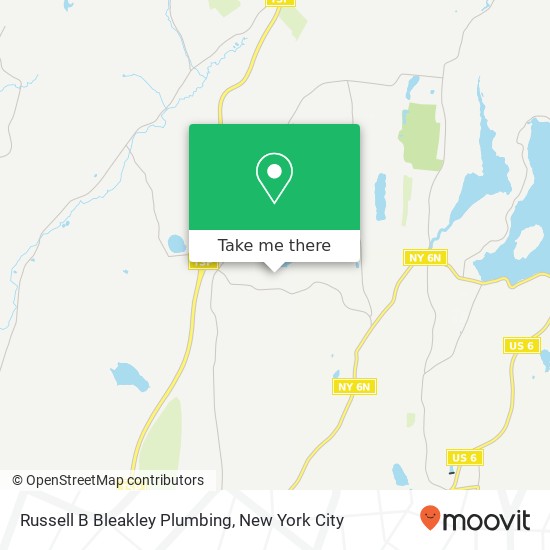 Mapa de Russell B Bleakley Plumbing