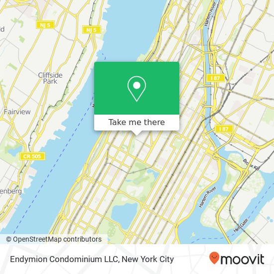 Mapa de Endymion Condominium LLC