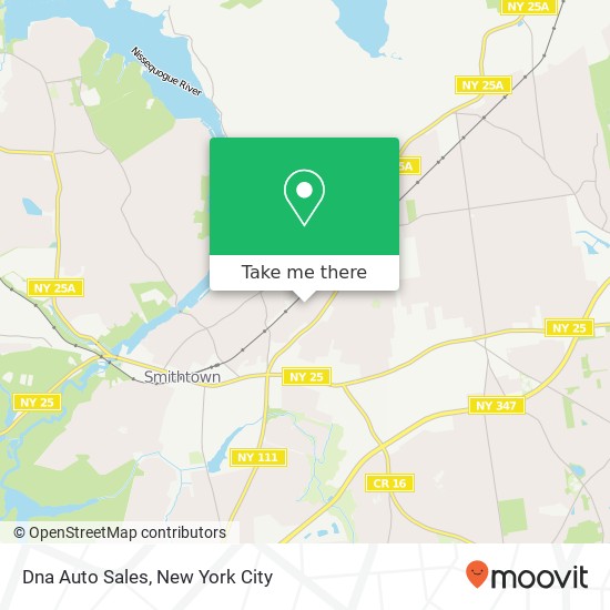 Dna Auto Sales map